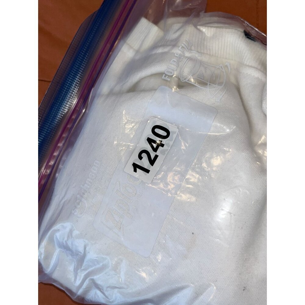 Zara White Ruffle Sweatshirt Size Medium - Picture 8 of 8